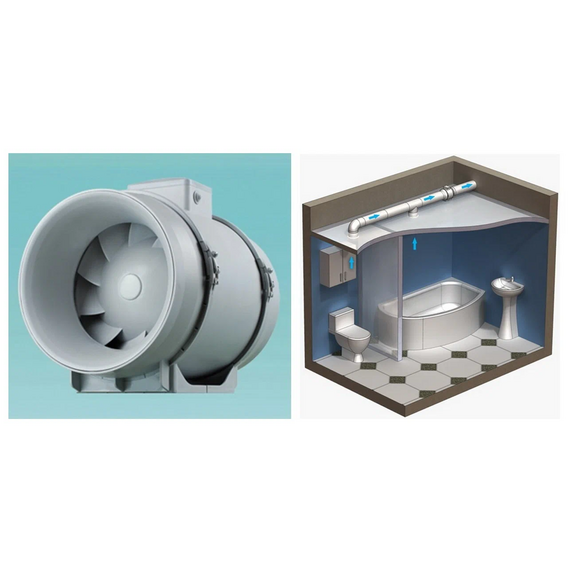 Ventilator axial pentru canal Era PROFIT 4 D100, 10 image