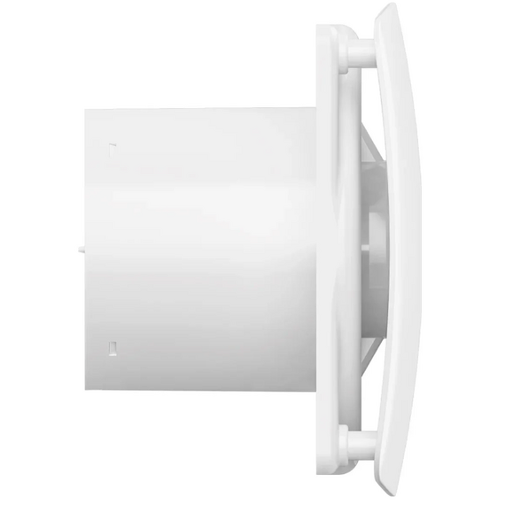 Осевой вытяжной вентилятор с обратным клапаном DICITI RIO 5C D125 White, изображение [1] фото