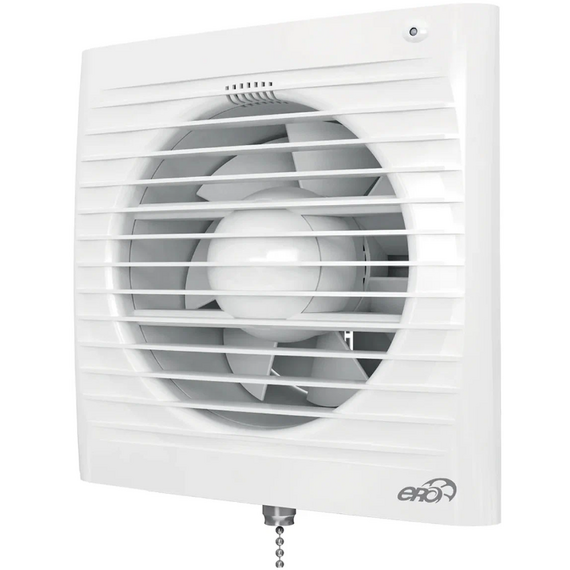 Осевой вытяжной вентилятор со шнурком ERA 5-02 D125 White фото