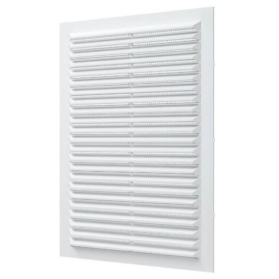 Вытяжная вентиляционная решетка из ПВХ Aluvent 1724V 17x24 White фото