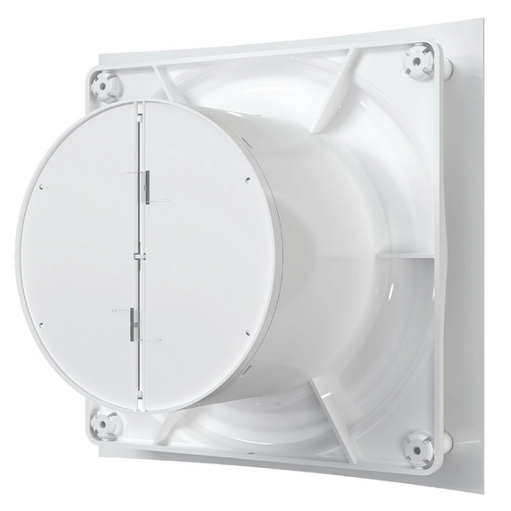 Ventilator evacuare axial cu supapa VentEurope PLACE 100 BD 4 D100 White, 4 image