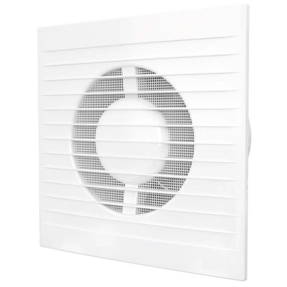 Ventilator de evacuare axial cu plasa VentEurope REFINED 100 White
