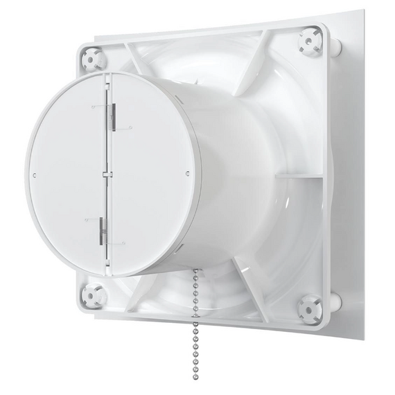 Осевой вытяжной вентилятор с обратным клапаном и выключателем VentEurope PLACE 100 BD PS, изображение [1] фото