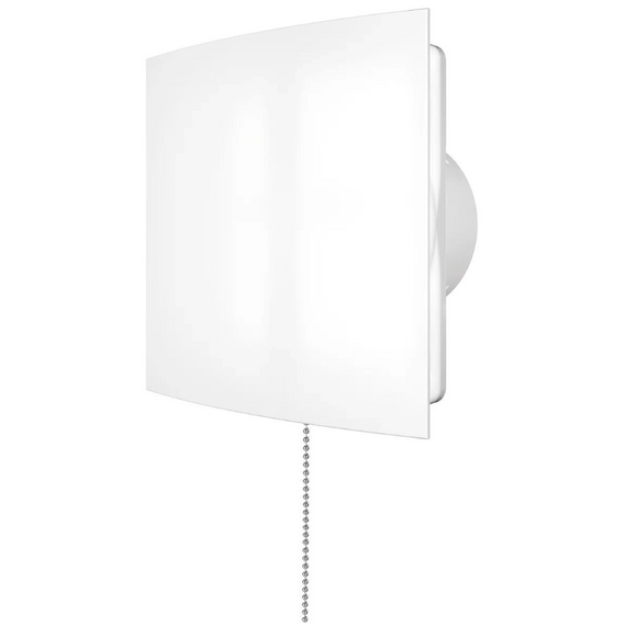 Осевой вытяжной вентилятор с обратным клапаном и выключателем VentEurope PLACE 100 BD PS фото