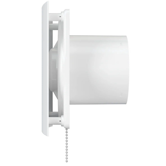 Осевой вытяжной вентилятор с обратным клапаном и выключателем VentEurope PLACE 125 BD PS, изображение [1] фото