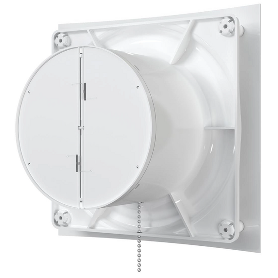 Осевой вытяжной вентилятор с обратным клапаном и выключателем VentEurope PLACE 125 BD PS, изображение [1] фото