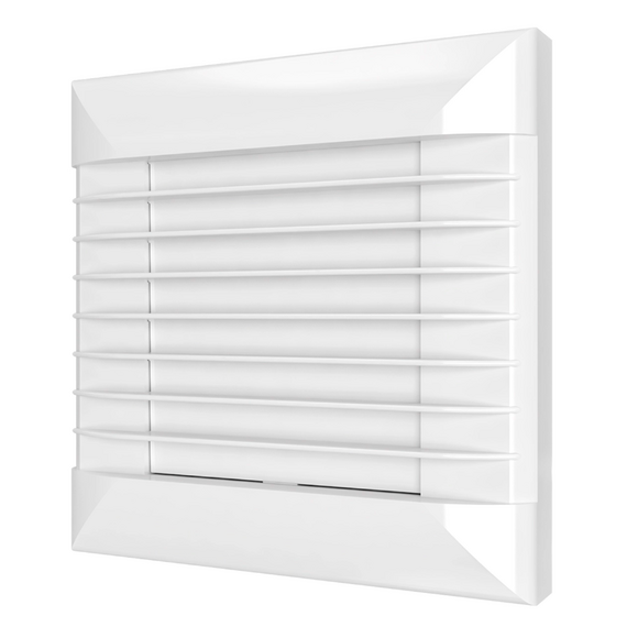 Ventilator de evacuare axial cu jaluzele VentEurope AUTO 125 D125 White, 2 image