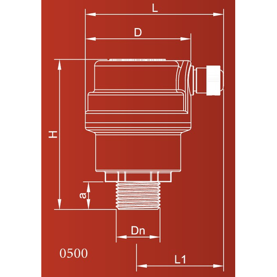 Aerisitor automat (evacuare laterală) 1/2 M OR, 4 image