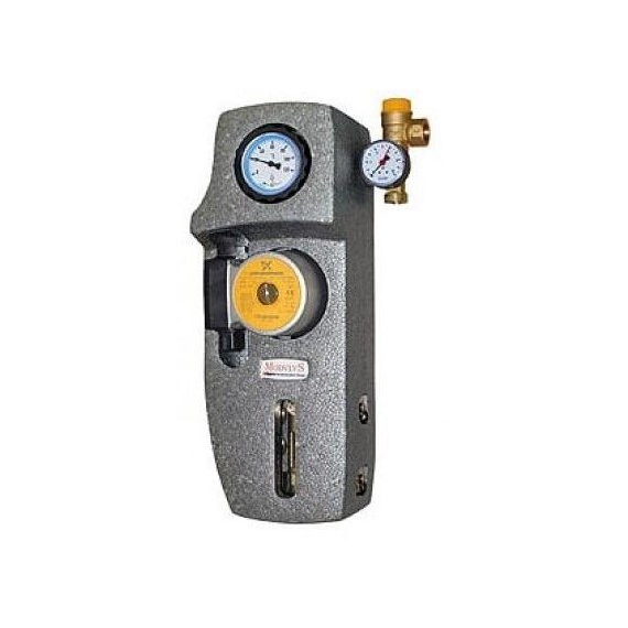 Циркуляционная группа без насоса прямая Novasfer NOVASOL MONO 6 bar 2-12 l/min, 3 image