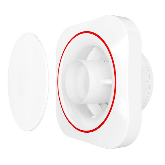 Осевой вытяжной вентилятор VentEurope ROUND 100 White, изображение [1] фото
