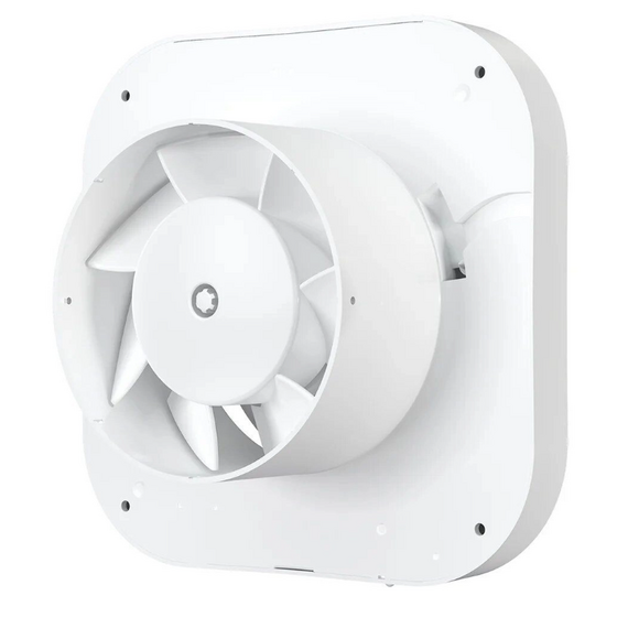 Осевой вытяжной вентилятор VentEurope ROUND 125 White, изображение [1] фото