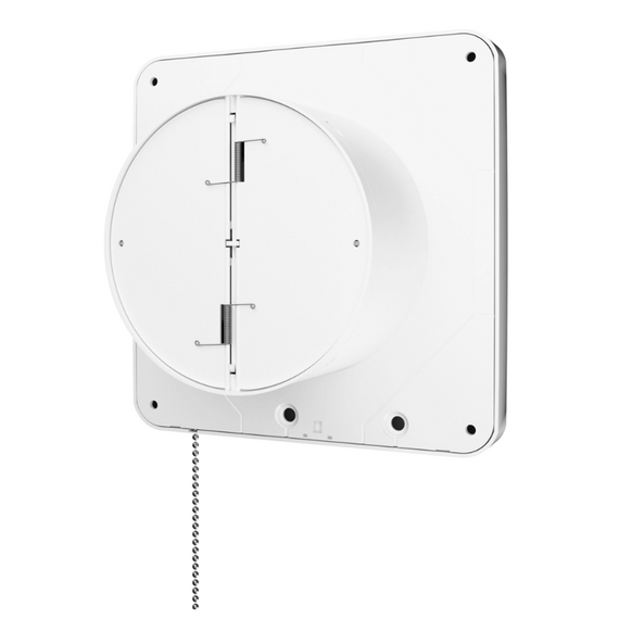 Осевой вытяжной вентилятор с обратным клапаном и шнурком VentEurope CLASSIC 100 BD PS, изображение [1] фото