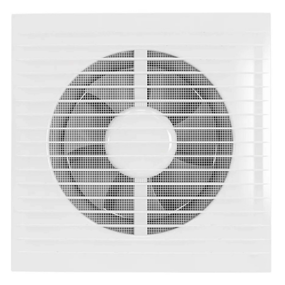 Осевой вытяжной вентилятор с сеткой VentEurope REFINED 150 White, изображение [1] фото