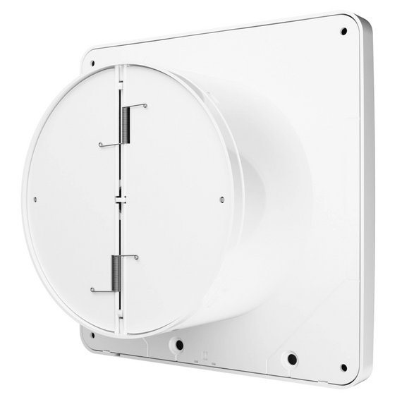 Ventilator axial de extractie cu clapeta de retinere, plasa anti-tantari si temporizator VentEurope, 4 image
