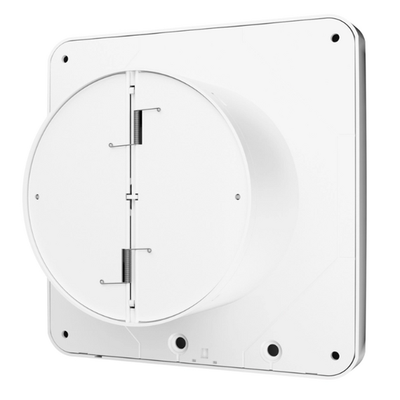 Ventilator de evacuare axial cu supapa si sensor de umiditate VentEurope CLASSIC 100 BD HT, 4 image