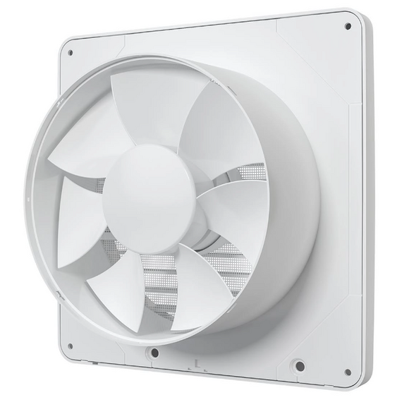 Ventilator de evacuare axial cu supapa VentEurope CLASSIC 150 BD White, 4 image