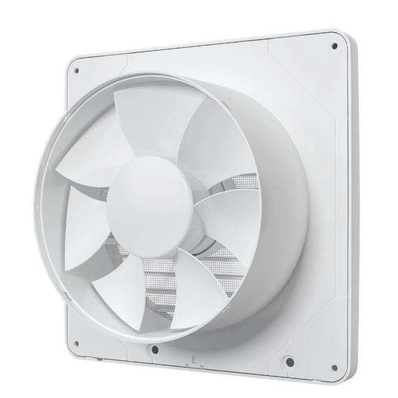 Ventilator de evacuare axial cu grila VentEurope CLASSIC 150 White, 4 image