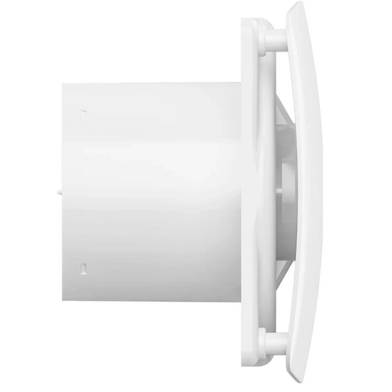 Ventilator de evacuare axial cu supapa VentEurope FINE 100 BD White, 3 image