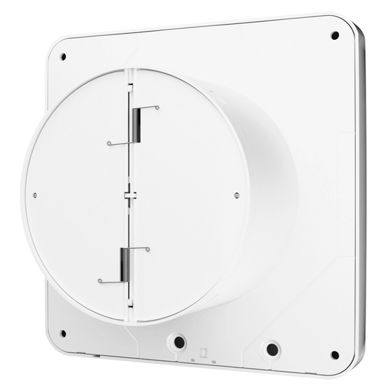 Осевой вытяжной вентилятор VentEurope с обр. клапаном, антимоск.сеткой и таймером д. 100, изображение [1] фото