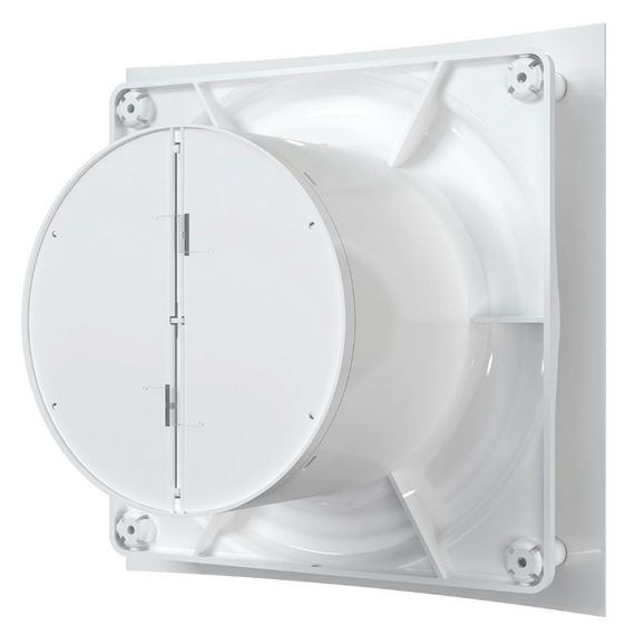 Ventilator evacuare axial cu supapa VentEurope PLACE 100 BD 4 D100 White, 4 image
