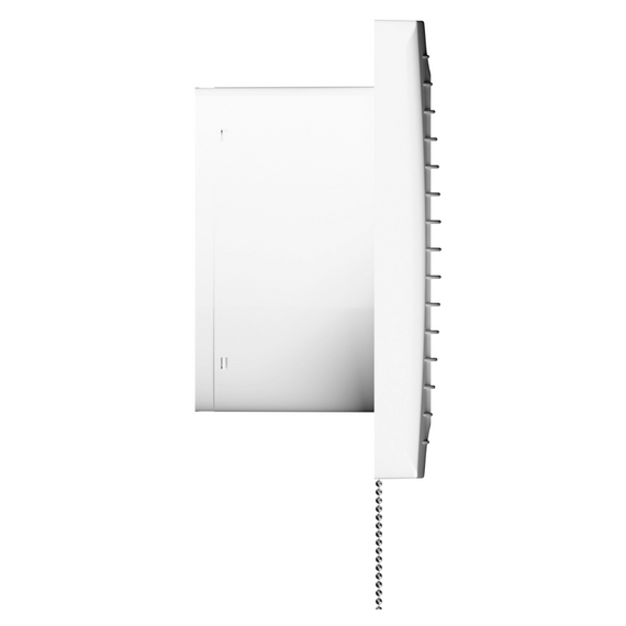 Осевой вытяжной вентилятор с обратным клапаном и шнурком VentEurope CLASSIC 125 BD PS White, изображение [1] фото