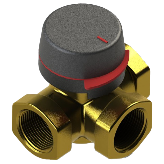 VRG131 Смесительный клапан DN25, Kvs=10 Rp.1" F , Tmax: +110 C ESBE фото