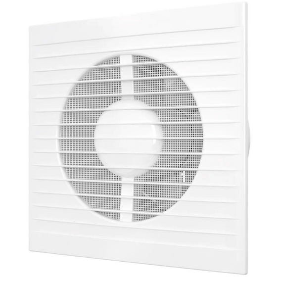 Осевой вытяжной вентилятор с сеткой VentEurope REFINED 125 White фото