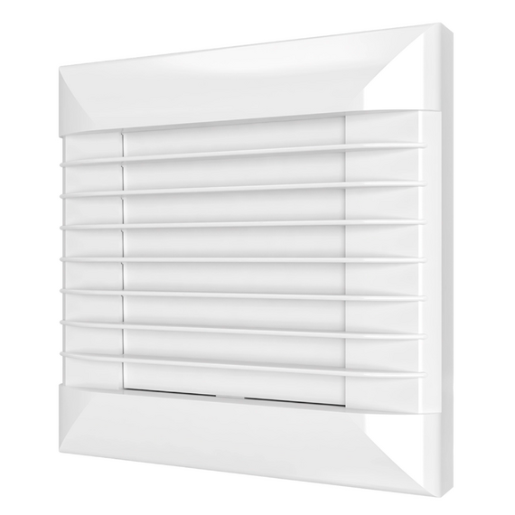 Ventilator de evacuare axial cu jaluzele VentEurope AUTO 100 White, 2 image