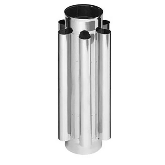 Дымоход-конвектор Ferrum D115 (0,8 мм) фото