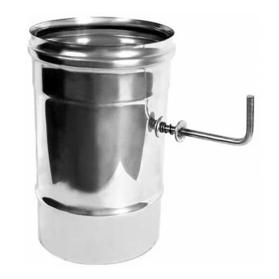 Шибер для дымохода Ferrum D115 (0,5 мм), изображение [1] фото