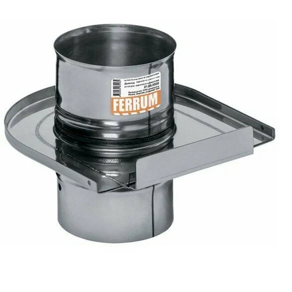 Șiber-închidere pentru coșul de fum Ferrum D115 (0,8 mm)