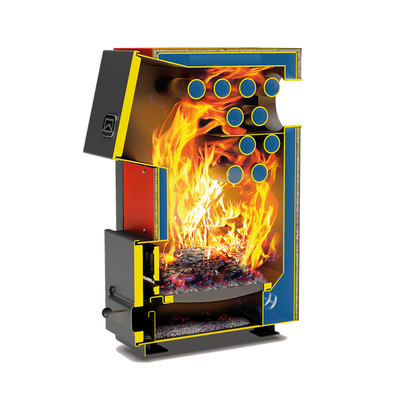 Cazan pe combustibil solid 15 kW TEPLODAR Kupper OK-15 (2.0), 2 image