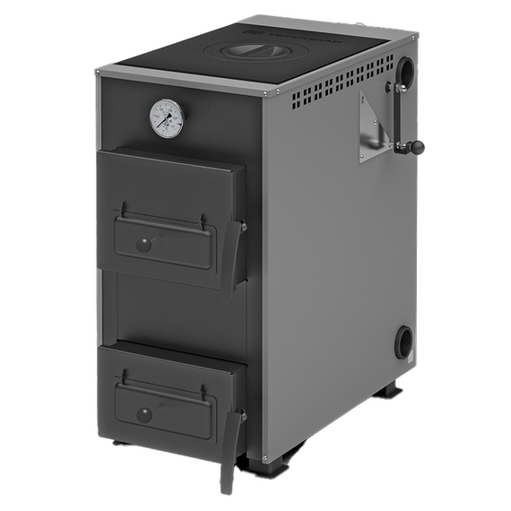 Cazan pe combustibil solid 10 kW TeploDAR Kupper PRACTIC-10 V