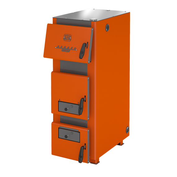 Твердотопливный котел 28 кВт Теплодар Куппер ПРО 28 (2.0) фото