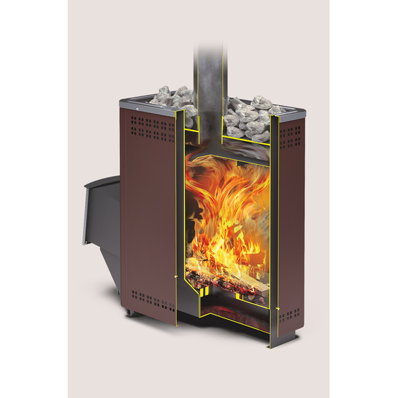 Печь для бани Теплодар ТАМАНЬ 10 Т 10 kW, изображение [1] фото