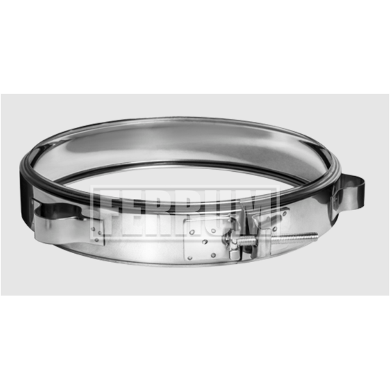 Хомут обжимной под растяжку Ferrum D280 (0,5мм), изображение [1] фото