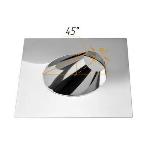 Крышная разделка угловая Ferrum D210 (0,5мм), изображение [1] фото