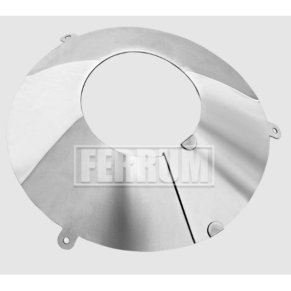 Фланец для дымохода Ferrum D115-120 (0,5мм), изображение [1] фото