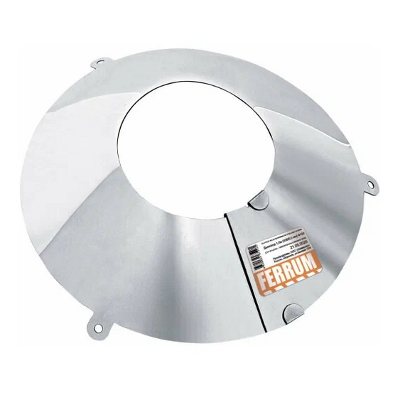 Фланец для дымохода Ferrum D200-210 (0,5мм) фото