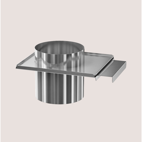 Supapă-regulator pentru coșul de fum TEPLODAR Profi D115 (0,8mm), 2 image