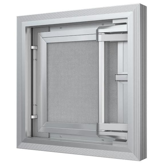 Люк нажимной под плитку (износоуст петля) 50х40 Эра, изображение [1] фото