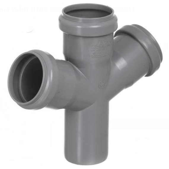 Cruce unică plană, 50/50, unghi de 67°, HTDA Valsir