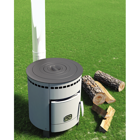 Sobă de încălzire și gătit TEPLODAR PECHURKA 5 kW, 2 image