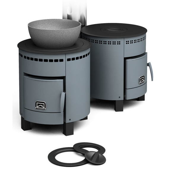 Sobă de încălzire și gătit TEPLODAR PECHURKA 5 kW, 3 image