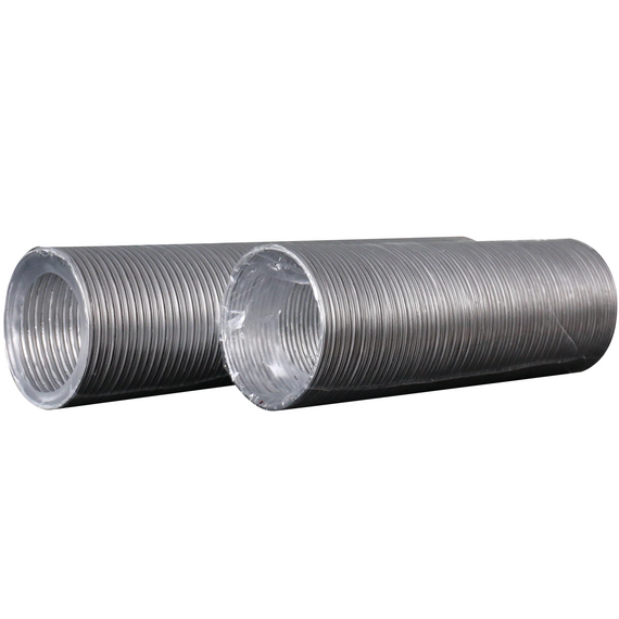 Conductă de aer flexibilă din aluminiu Aluvent 10BA AL D100 (2m), 6 image