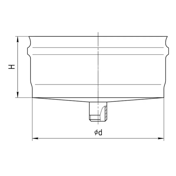 Eliminator de condens pentru sandwich interior Ferrum (430 / 0,5) D197, 4 image