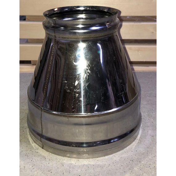 Con pentru coș de fum Ferrum (430 / 0,5) D115х200, 2 image