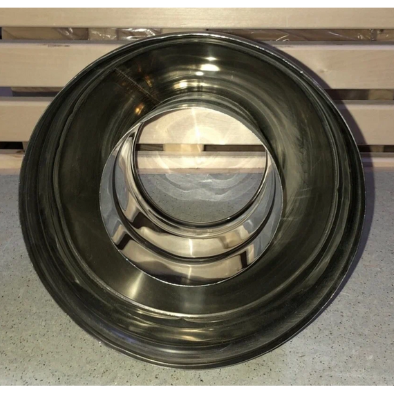 Con pentru coșul de fum Ferrum (430/0,5) D130x200, 3 image