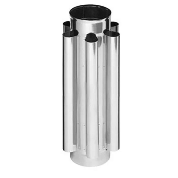 Coș de fum-convector Ferrum D115 (0,8 mm)