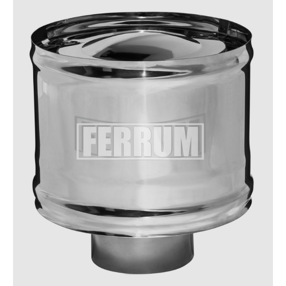 Umbrelă-K cu protecție împotriva vântului pentru coș de fum Ferrum D115 (0,5mm), 3 image